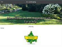 Tablet Screenshot of eslandscaping.org